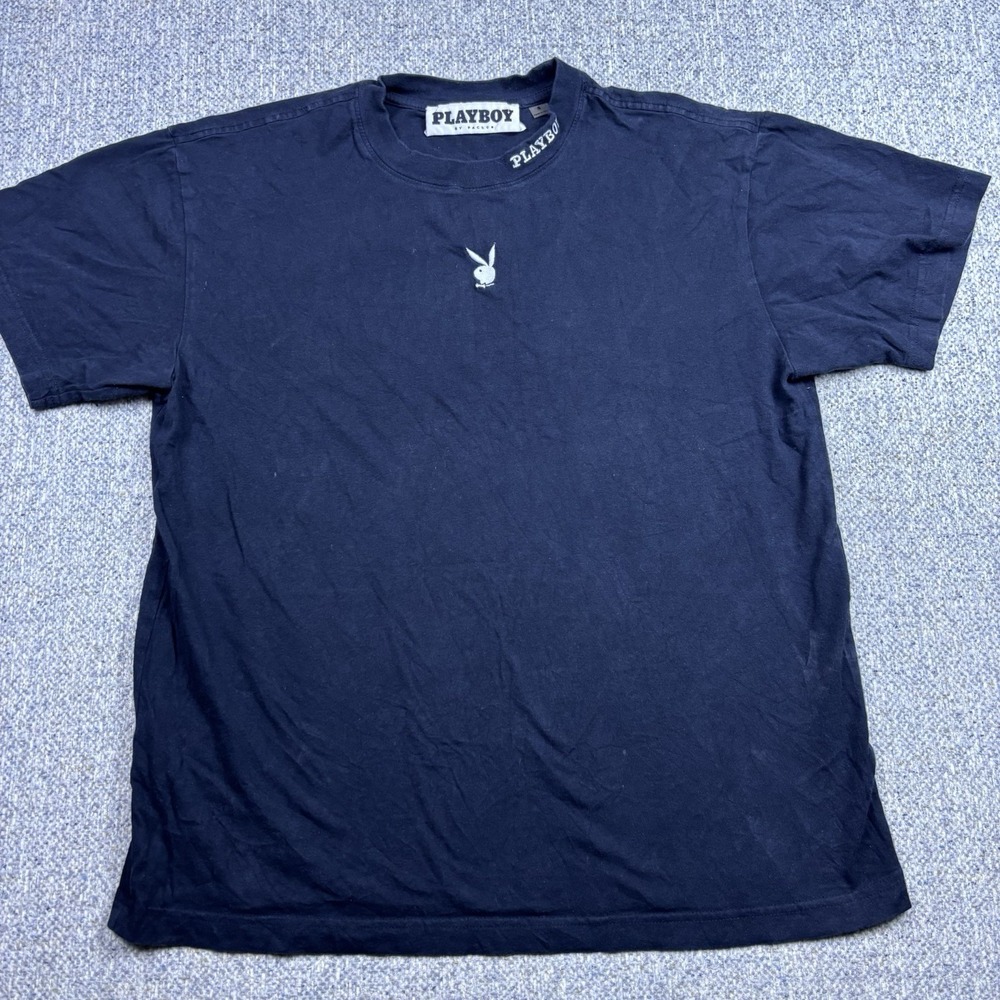 Playboy Pacsun Crewneck T-shirt Big Logo Men's Shirt Size S